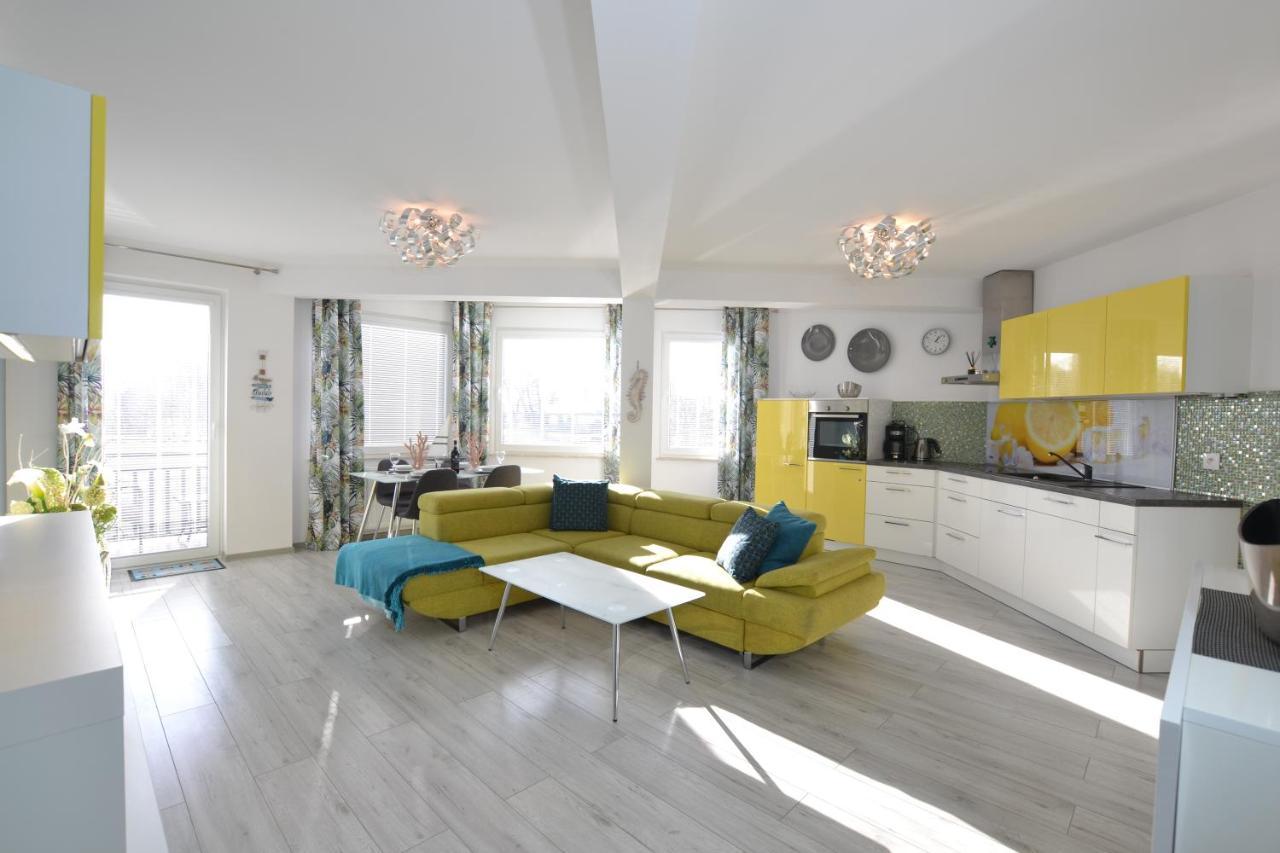 Darlowko Apartament Morski XI Ujście-Darłowskie Buitenkant foto