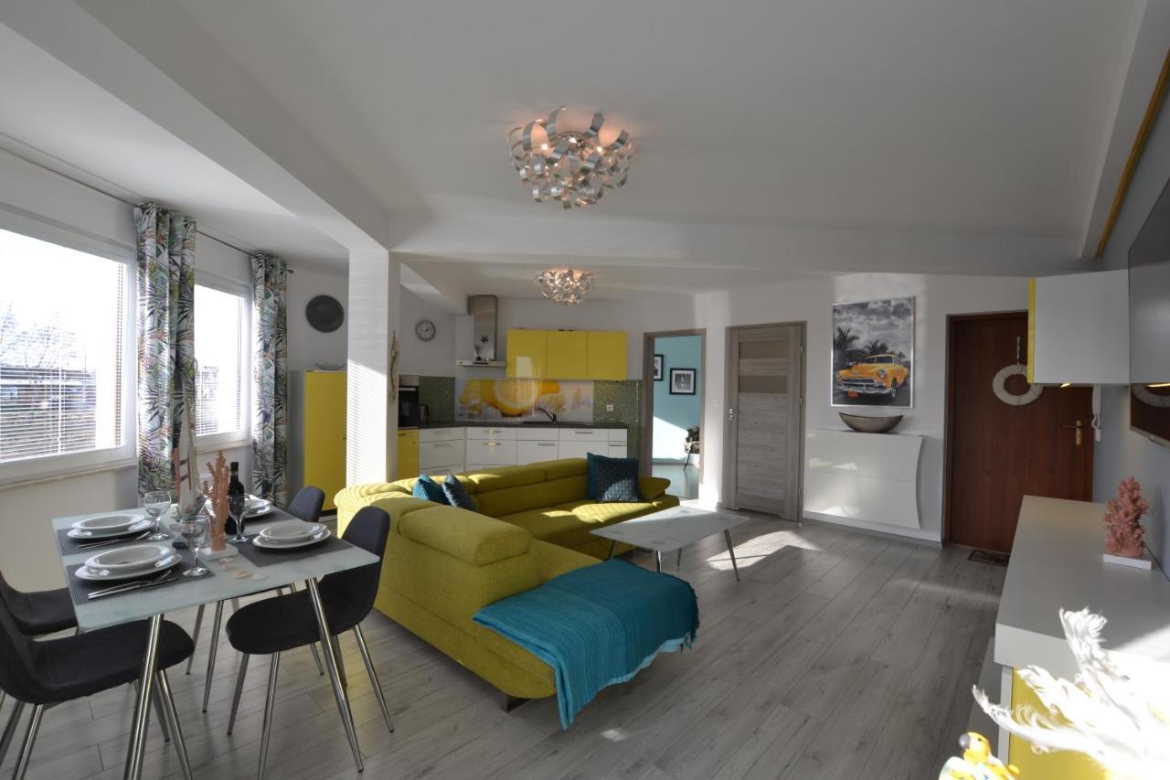 Darlowko Apartament Morski XI Ujście-Darłowskie Buitenkant foto
