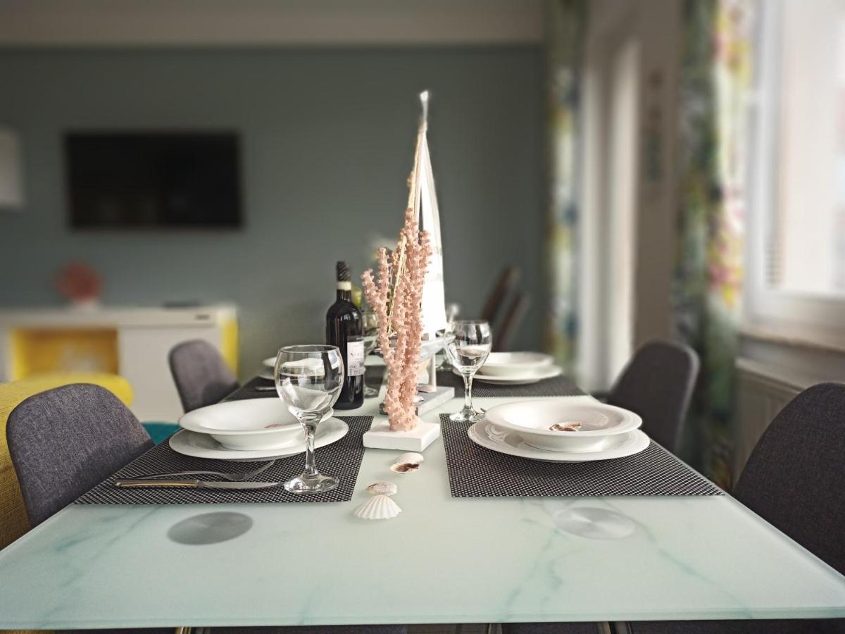 Darlowko Apartament Morski XI Ujście-Darłowskie Buitenkant foto