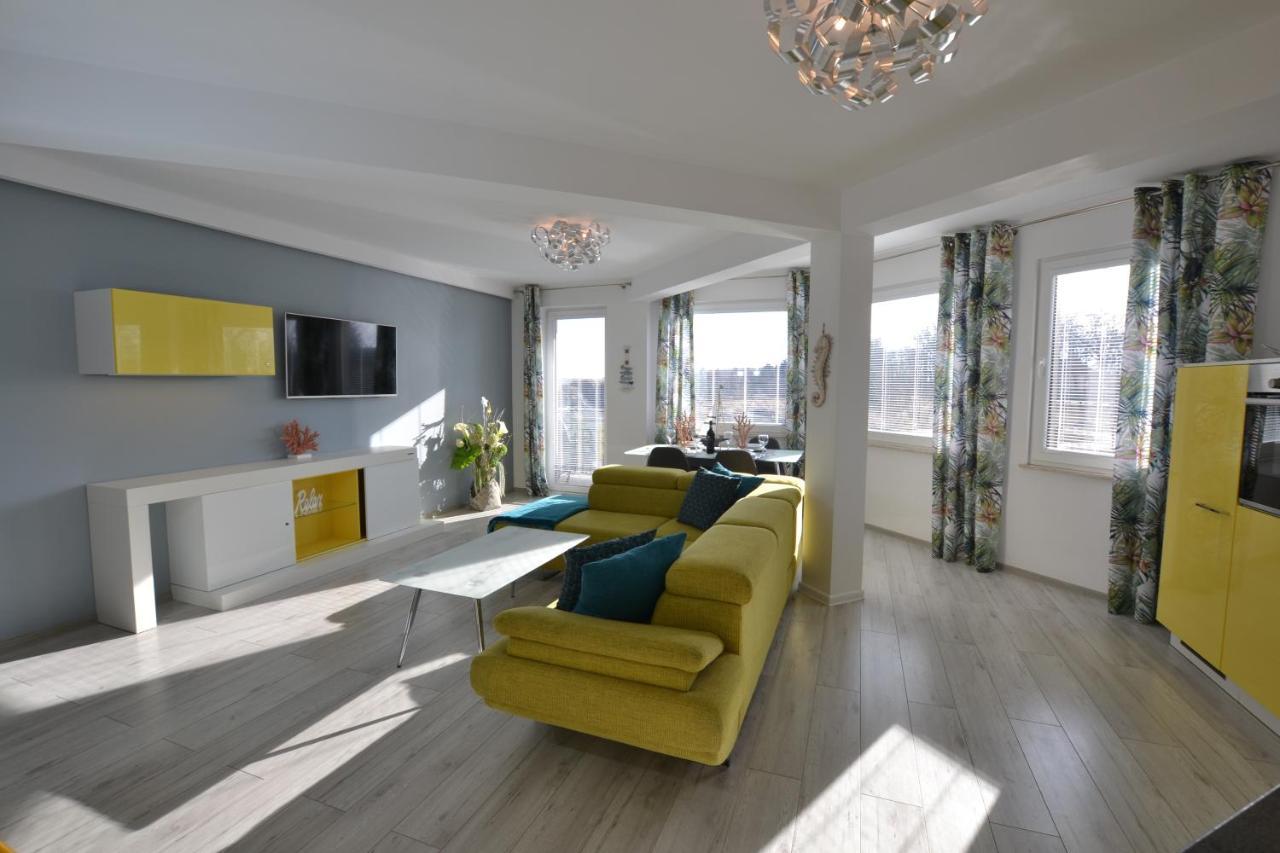 Darlowko Apartament Morski XI Ujście-Darłowskie Buitenkant foto