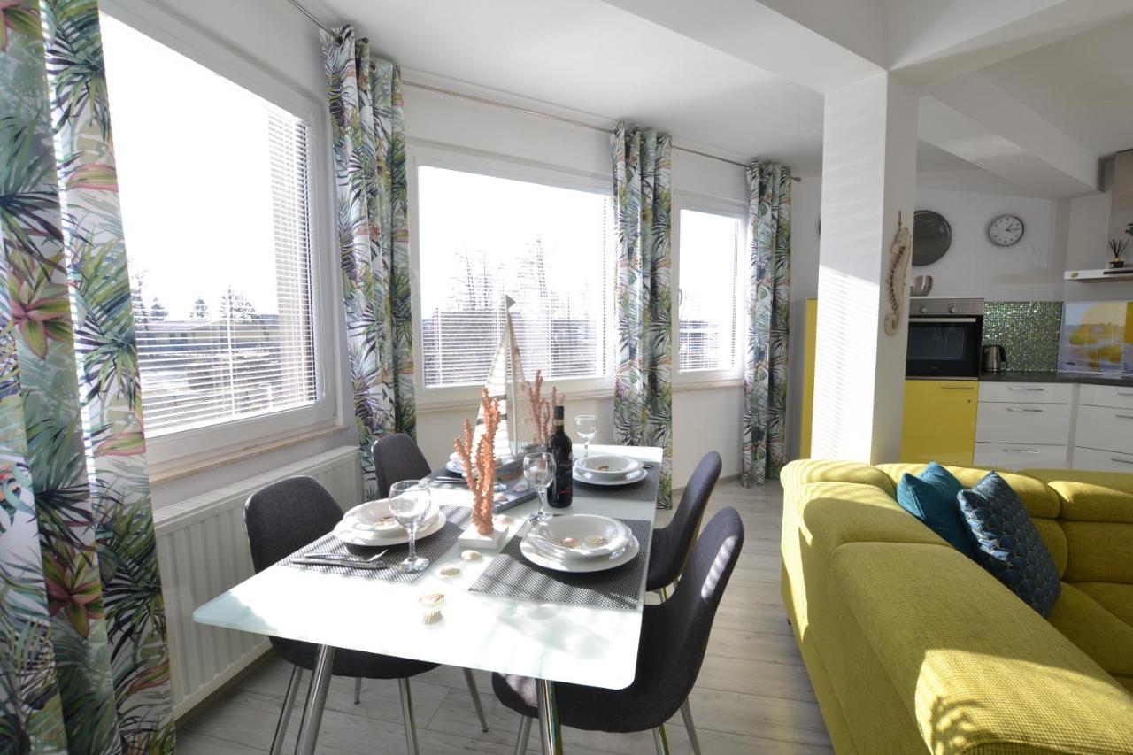 Darlowko Apartament Morski XI Ujście-Darłowskie Buitenkant foto
