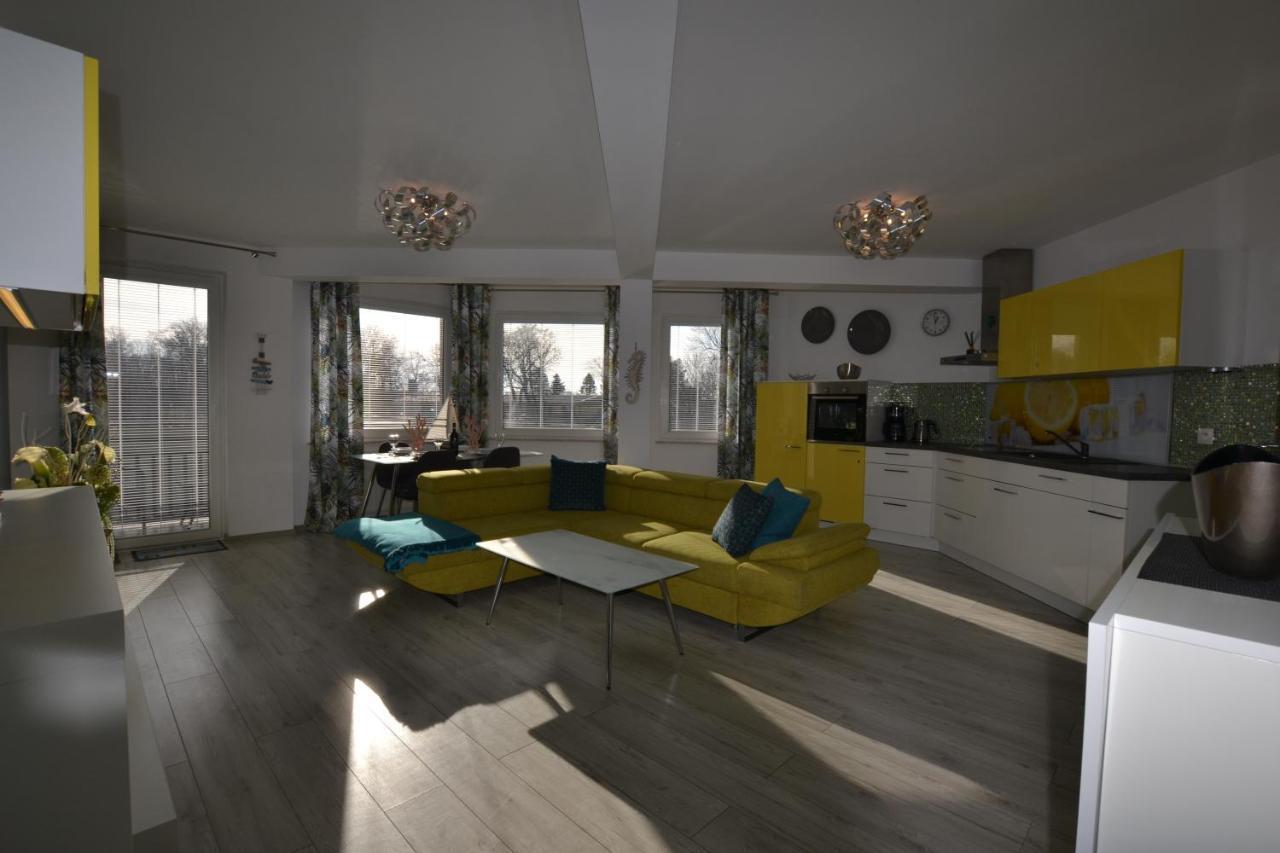 Darlowko Apartament Morski XI Ujście-Darłowskie Buitenkant foto