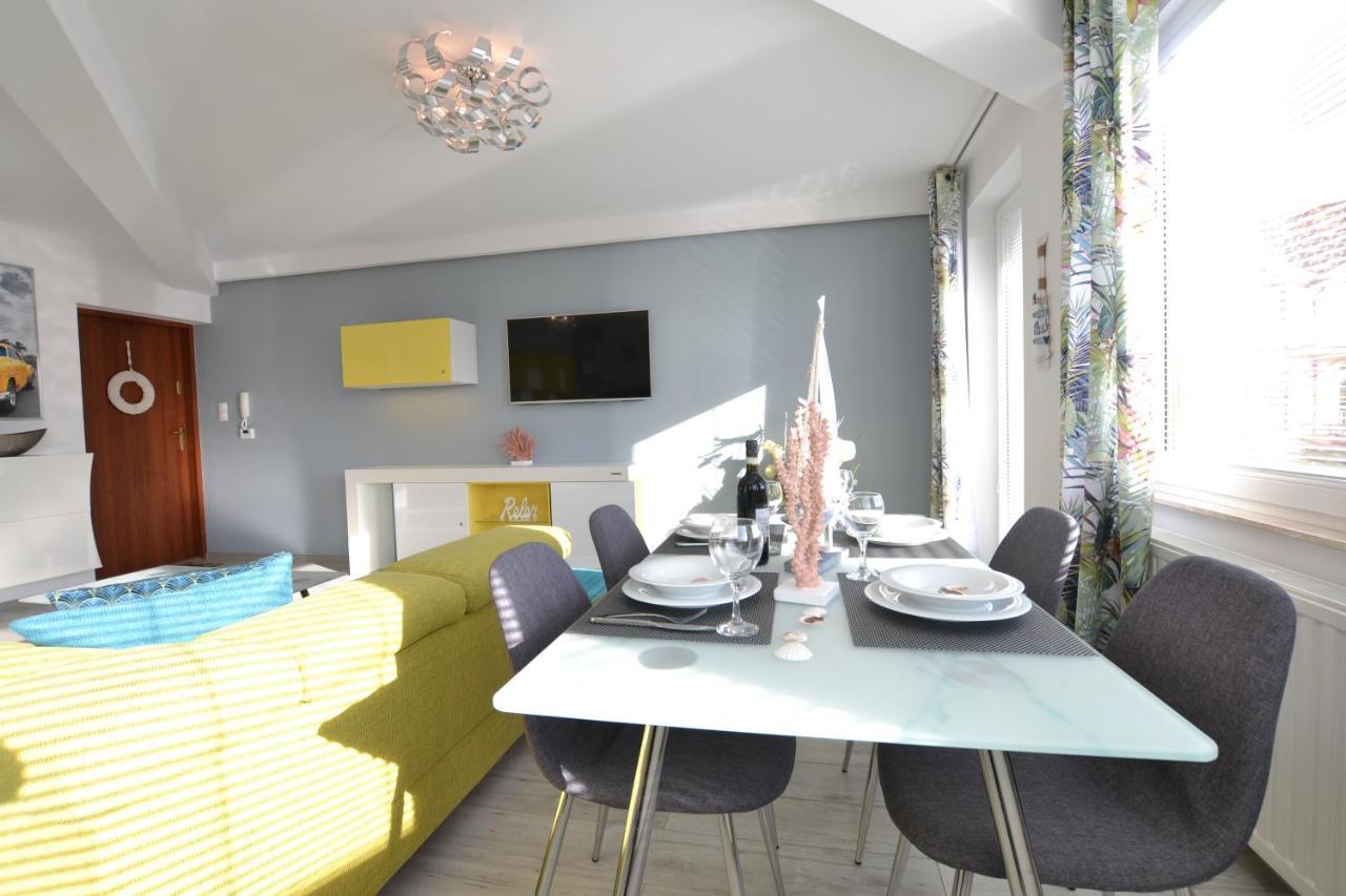Darlowko Apartament Morski XI Ujście-Darłowskie Buitenkant foto