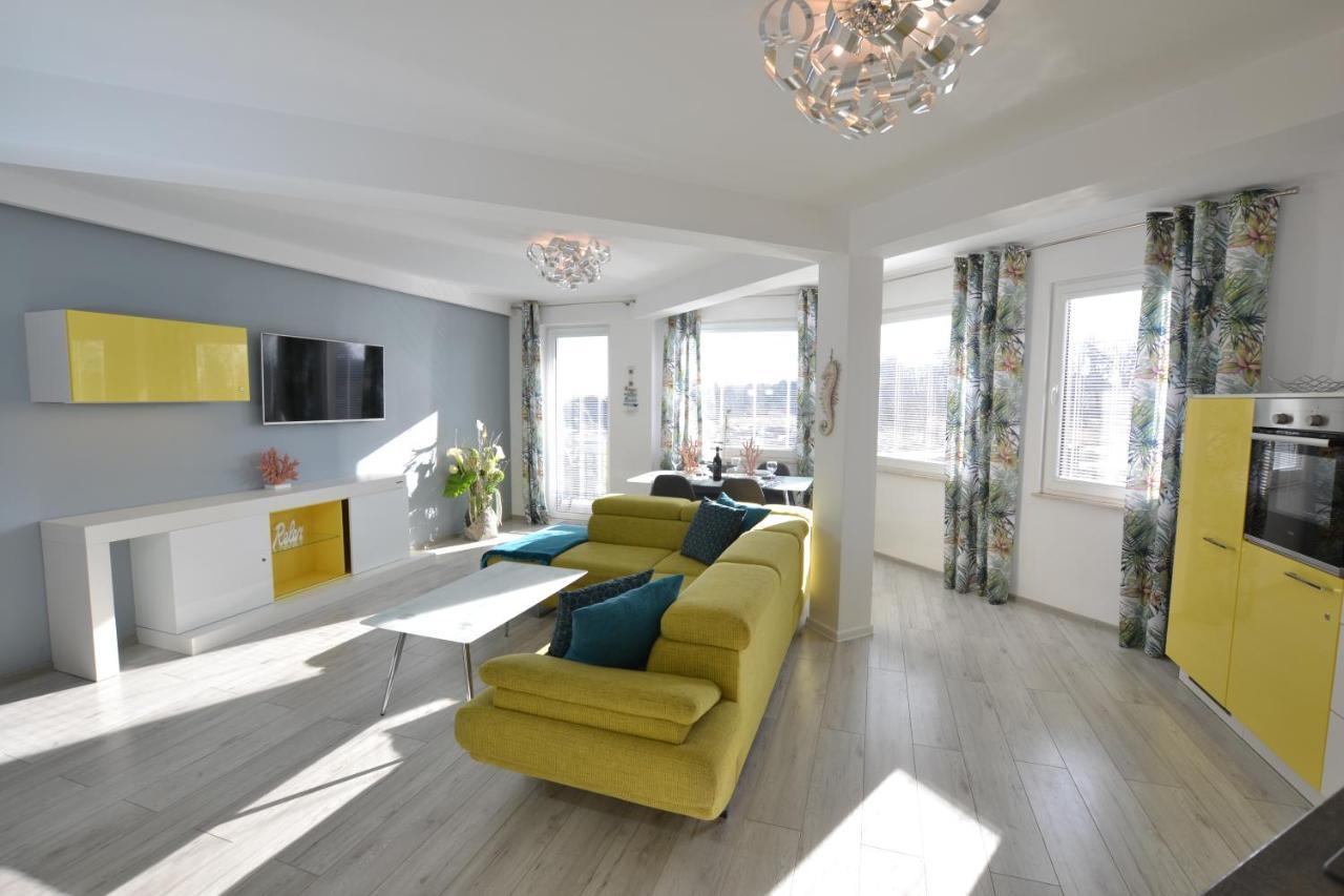 Darlowko Apartament Morski XI Ujście-Darłowskie Buitenkant foto